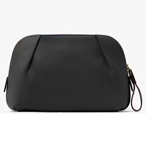 Kate Spade Cosmetic Bag Chelsea Black Nylon - Picture 2 of 5